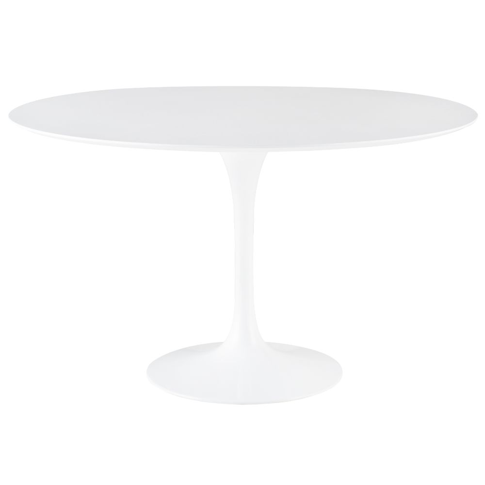 Nuevo HGEM172 CAL DINING TABLE in WHITE